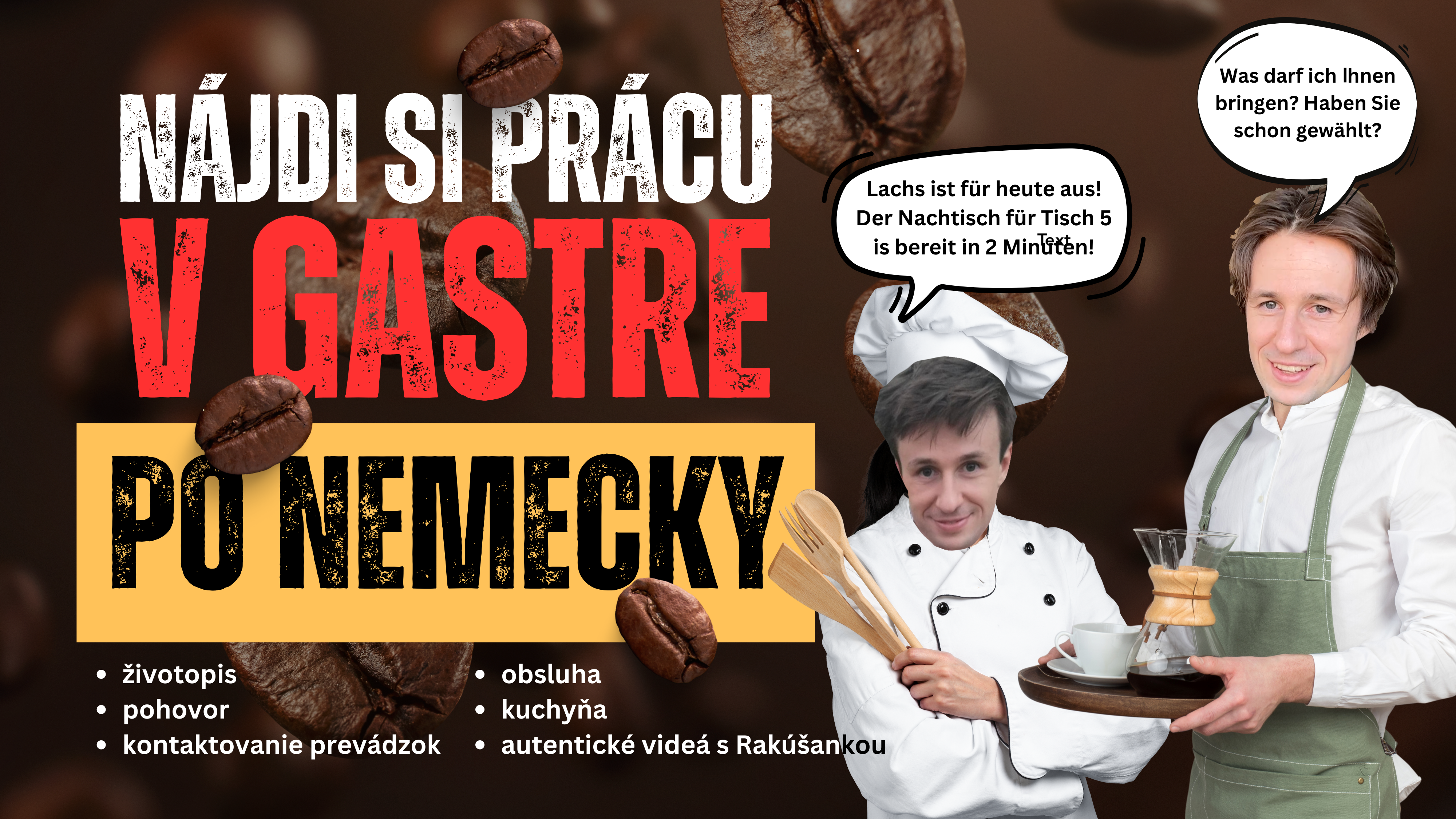 Práca v Gastre po nemecky